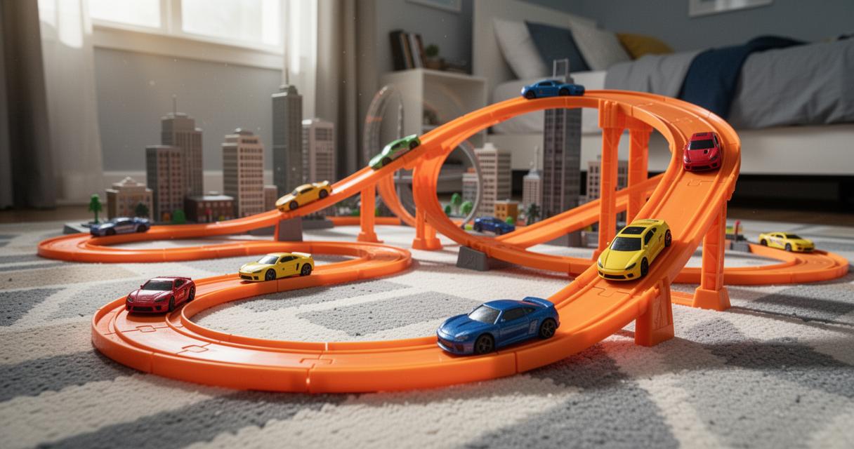Les circuits Hot Wheels en coffrets : guide complet des accessoires compatibles pour des courses épiques