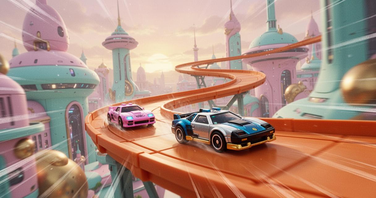 Découvrez Hot Wheels & Barbie : Une Epopee Manga Inedite aux graphismes spectaculaires